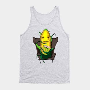 Corn eats herself Tank Top